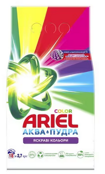 ARIEL Порошок пральний Автомат Аква-Пудра Колор 2.7кг